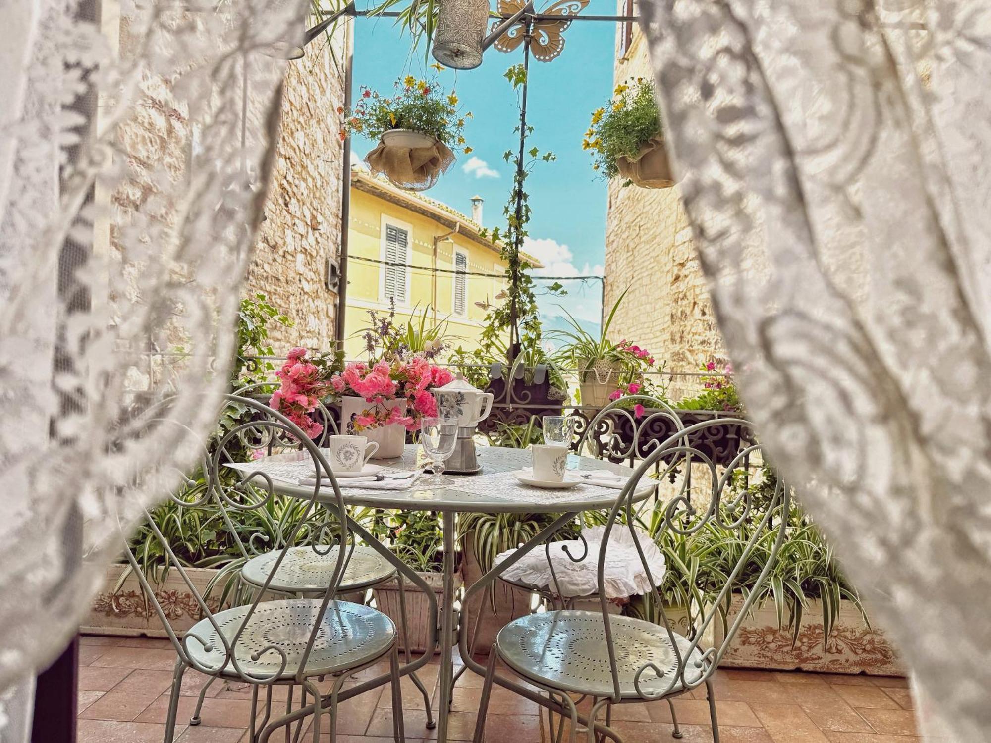 Appartement Spello House Patio Extérieur photo